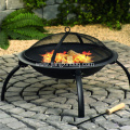 Folding Steel Fire Pit and BBQ